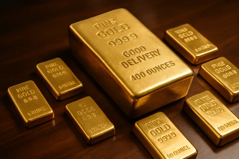 Ile waży sztabka złota