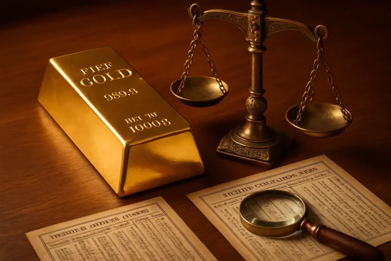 Ile waży uncja złota? Co oznacza, przeliczenia i praktyczne przykłady