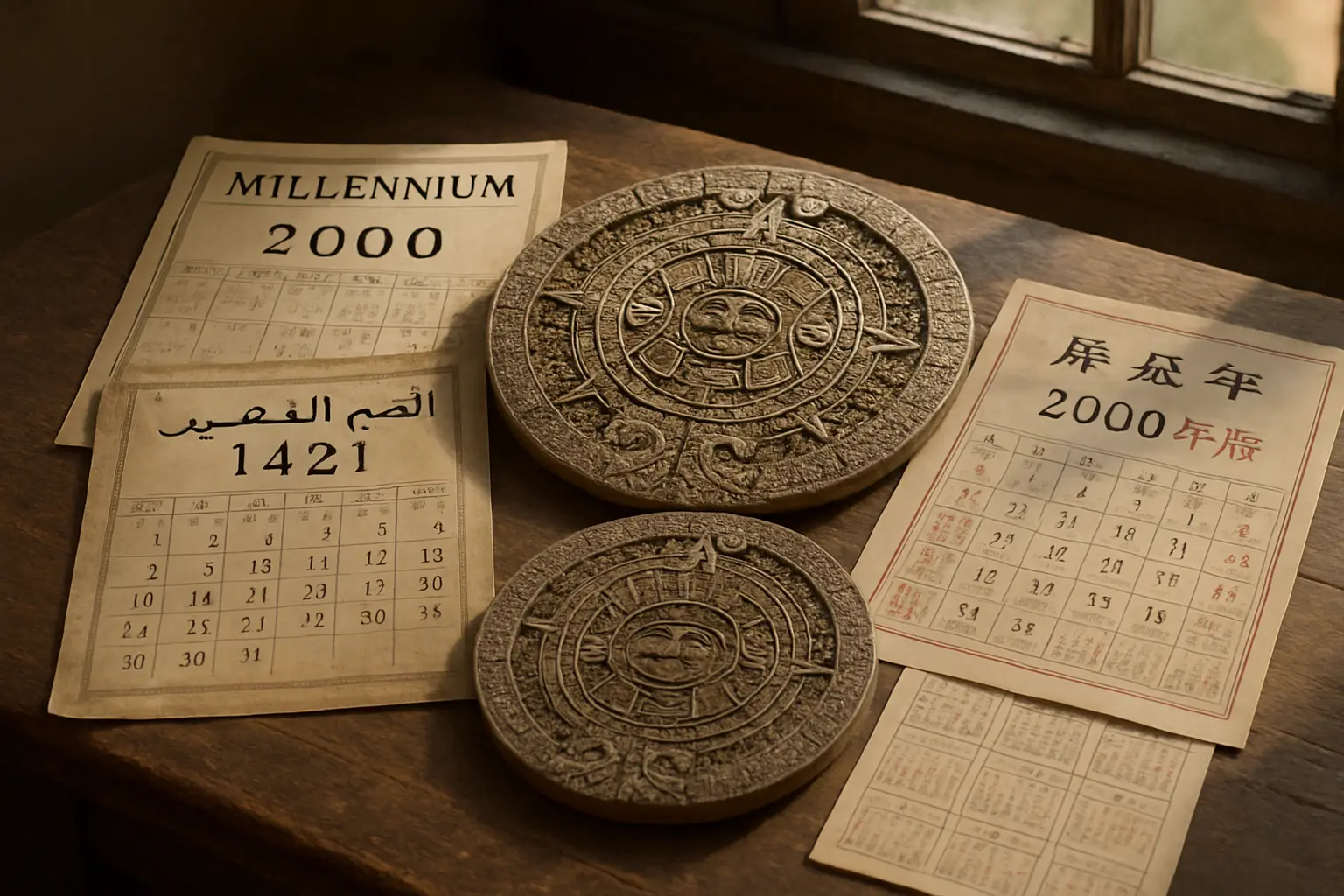 Jak różne kalendarze definiują milenium?