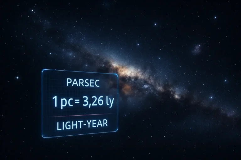 Parsek - ile to lat świetlnych?